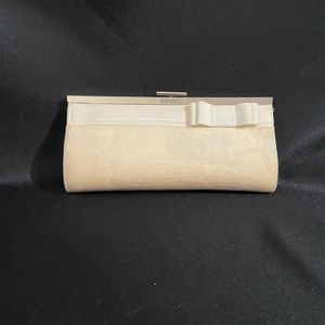 Banana Republic Off White Clutch